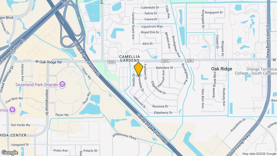 6022 Tavendale Dr Mapa y Detalles de la Ubicación