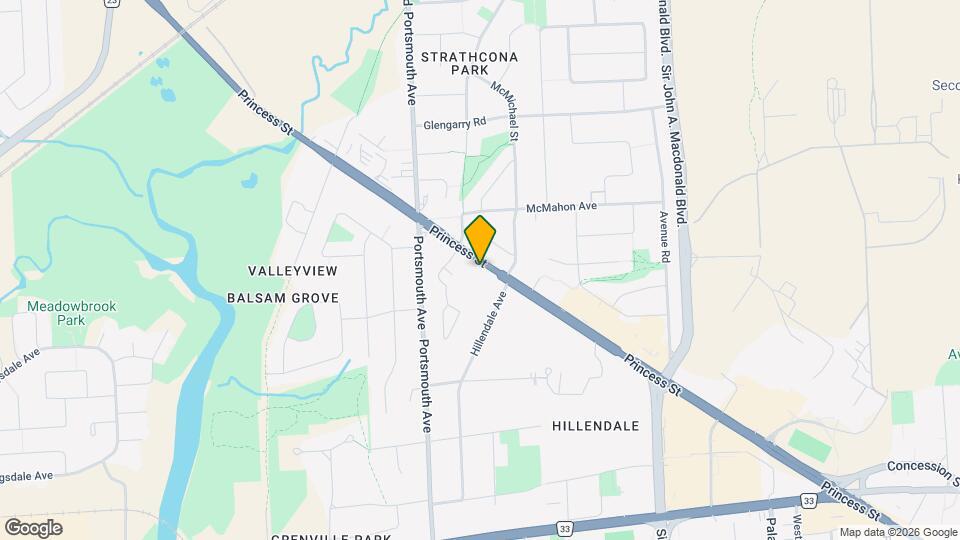 1316 Princess St Map and Location Details