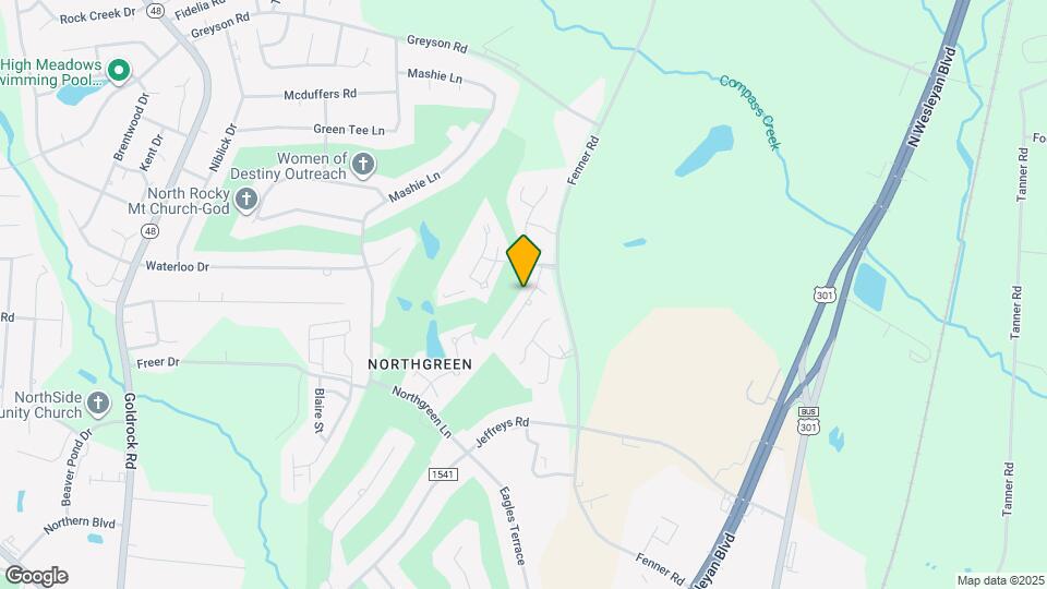 1261 Fairway Terrace Map and Location Details