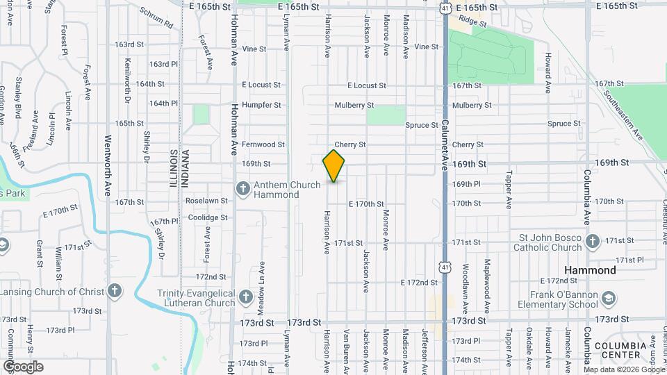 6931 Harrison Ave Map and Location Details