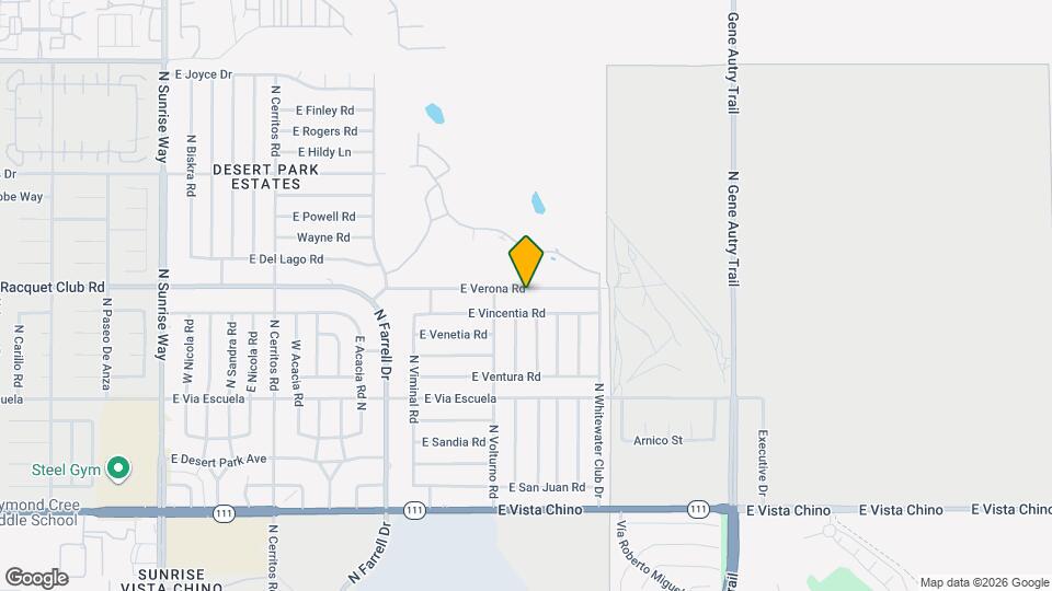 3033 E Verona Rd Map and Location Details