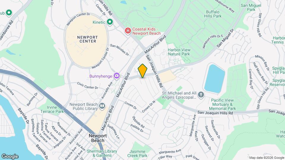 2501 Blue Water Dr Map and Location Details