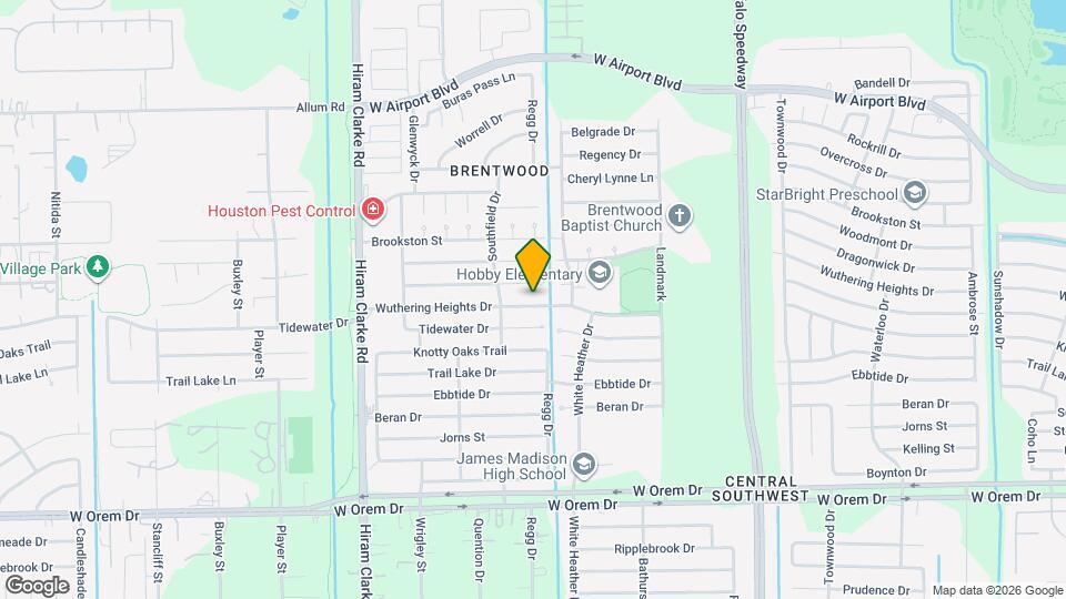 4110 Wuthering Heights Dr Map and Location Details