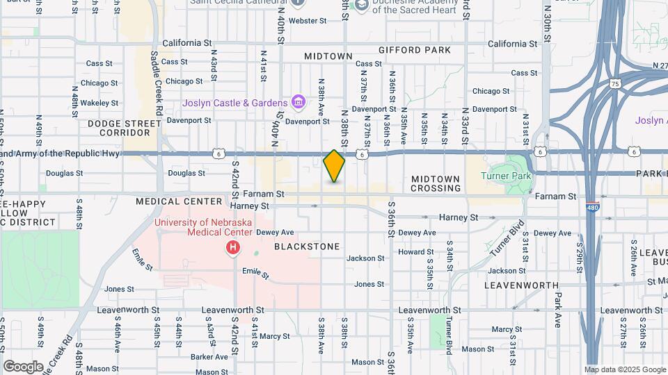 3814 Farnam St Mapa y Detalles de la Ubicación