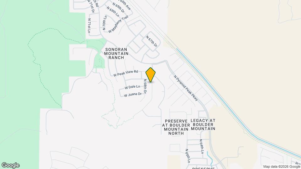 28856 N 68th Ave Mapa y Detalles de la Ubicación