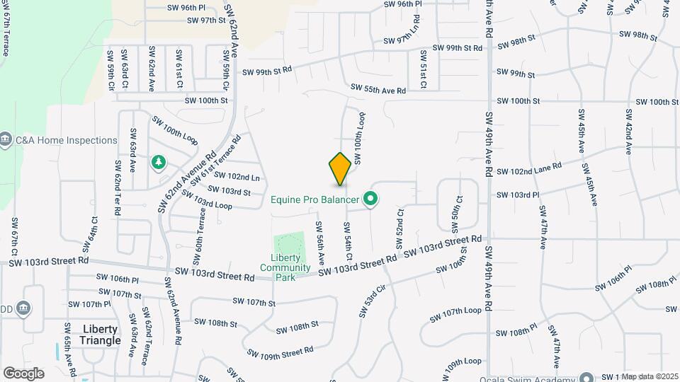 10330 SW 54th Ct Map and Location Details
