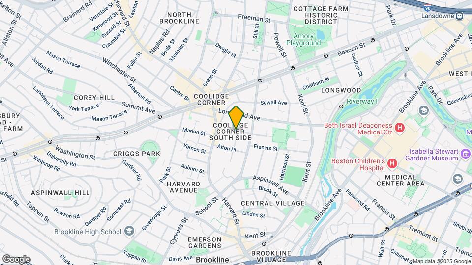 33 Stearns Rd, Unit 1A Mapa y Detalles de la Ubicación