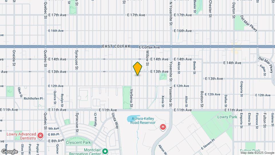 1255 Wabash St Map and Location Details