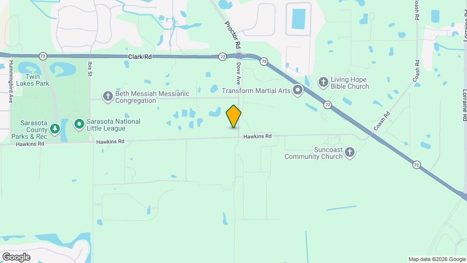 7447 Hawkins Rd Map and Location Details