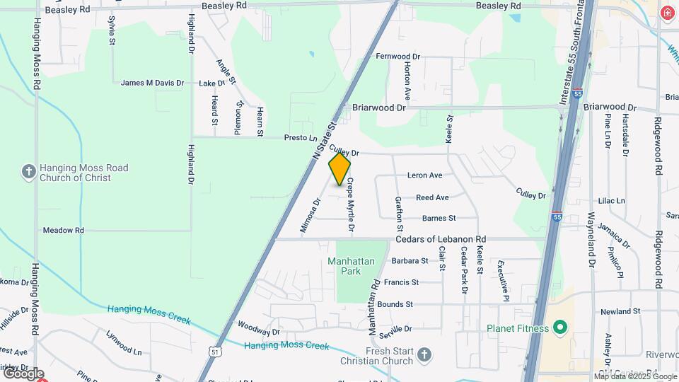 5445 Crepe Myrtle Ct Map and Location Details