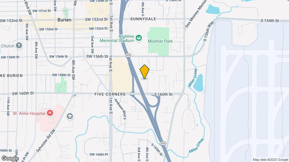 15801 4th Ave SW Mapa y Detalles de la Ubicación