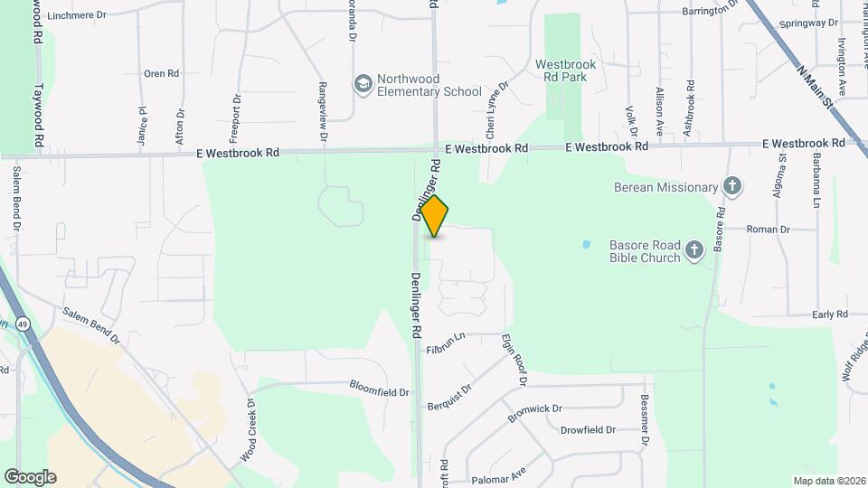 Pleasantwood Apartments & Townhomes Map and Location Details