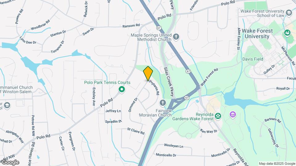 3150 Prytania Rd Map and Location Details