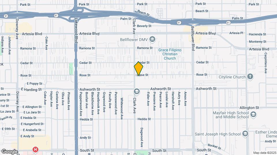 17902-17906 Clark Ave Mapa y Detalles de la Ubicación