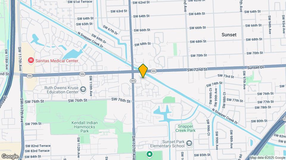 10620 SW 73rd Terrace Map and Location Details