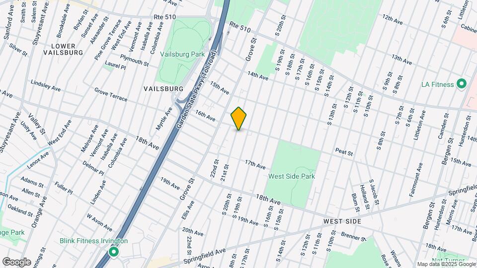 180-182 21st St Map and Location Details