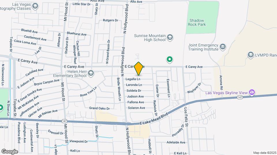 6810 Legalla Ln Map and Location Details