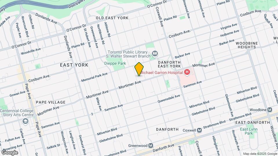 470 Mortimer Av Map and Location Details