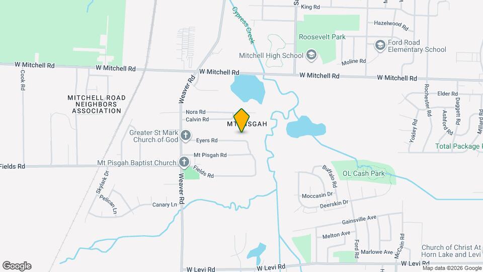 822 Eyers Rd Map and Location Details