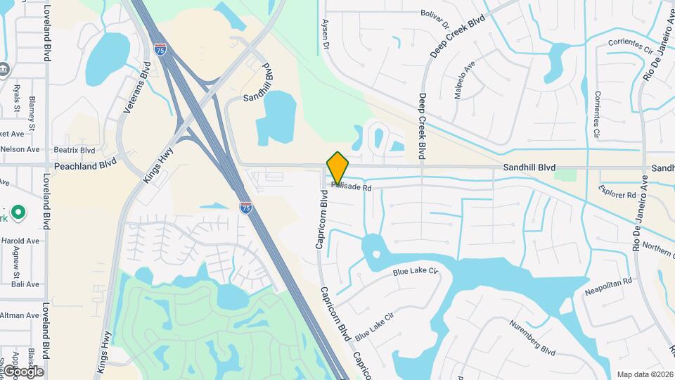 25043 Palisade Rd Map and Location Details