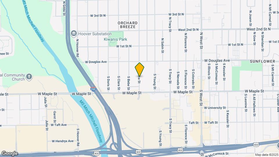 210 S Anna St Map and Location Details