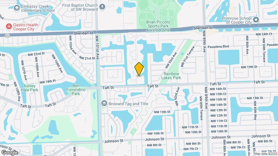1731 NW 96th Ter, Unit #2K Map and Location Details