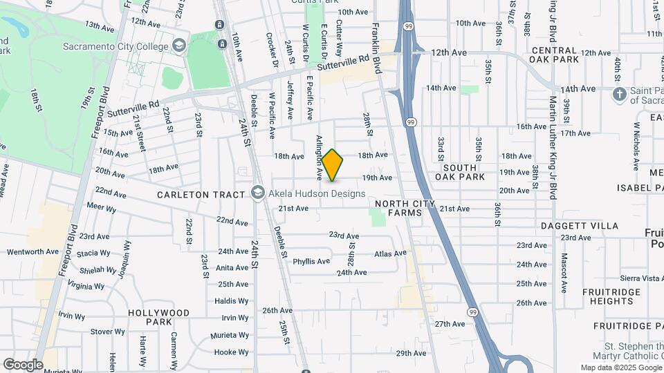 2660-2664 19th Ave Map and Location Details