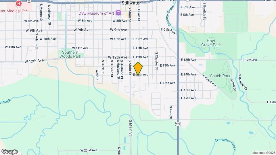 1404 S Lewis St Mapa y Detalles de la Ubicación