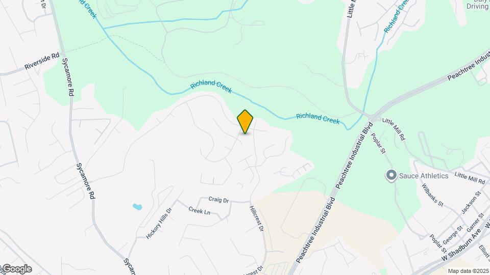 1586 Garden View Dr Map and Location Details