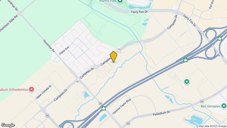 917 Creekway Private Map and Location Details