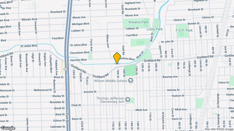 830 Goddard Rd Map and Location Details