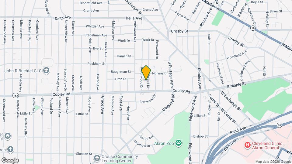 458 Hillwood Dr Map and Location Details