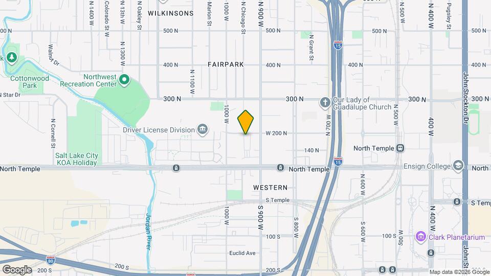 935 W 200 N Map and Location Details