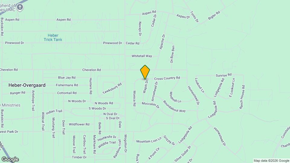 2974 Wapiti Dr Map and Location Details