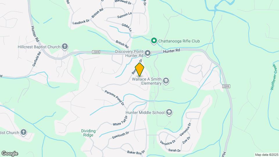 6911 Gwinnett Ct Map and Location Details