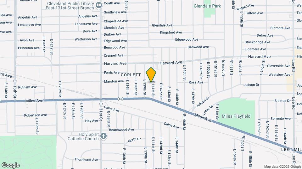 4126 E 141st St Map and Location Details