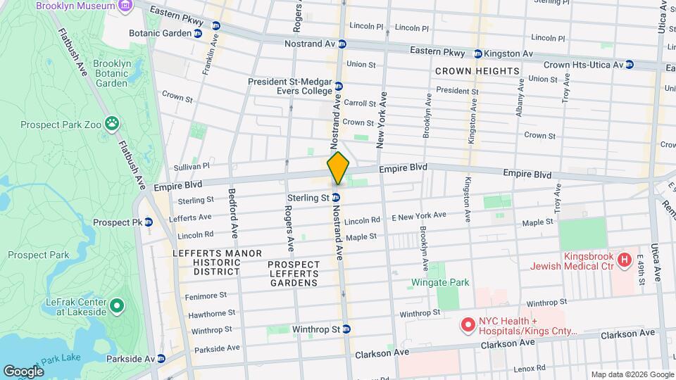 301 Sterling St Mapa y Detalles de la Ubicación