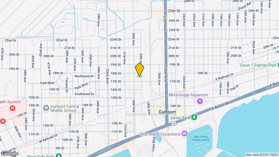 1707 29th Ave Map and Location Details