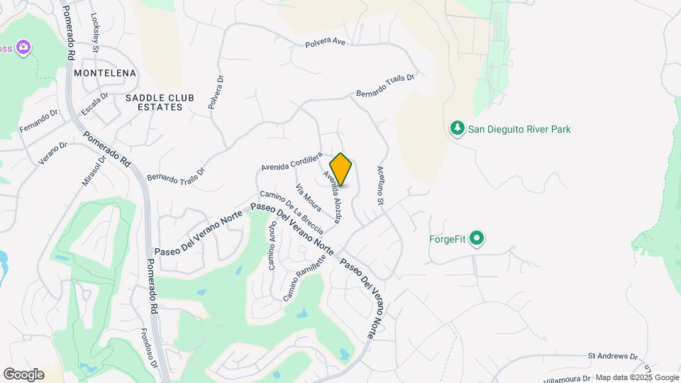 17963 Avenida Alozdra Map and Location Details