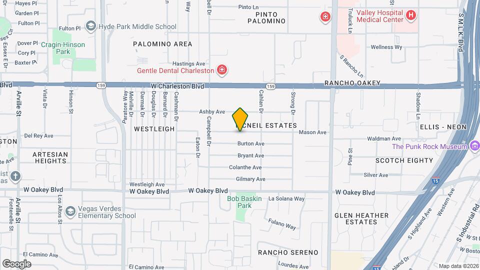 2905 Mason Ave Map and Location Details