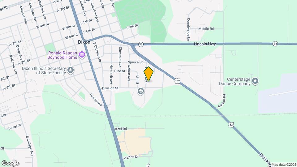 1212 Fargo Ave Map and Location Details