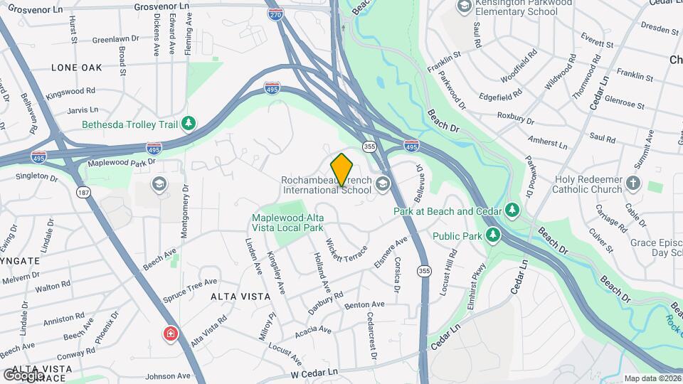 Bethesda Hill Apartments Map and Location Details