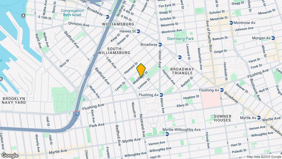 80 Middleton St Mapa y Detalles de la Ubicación