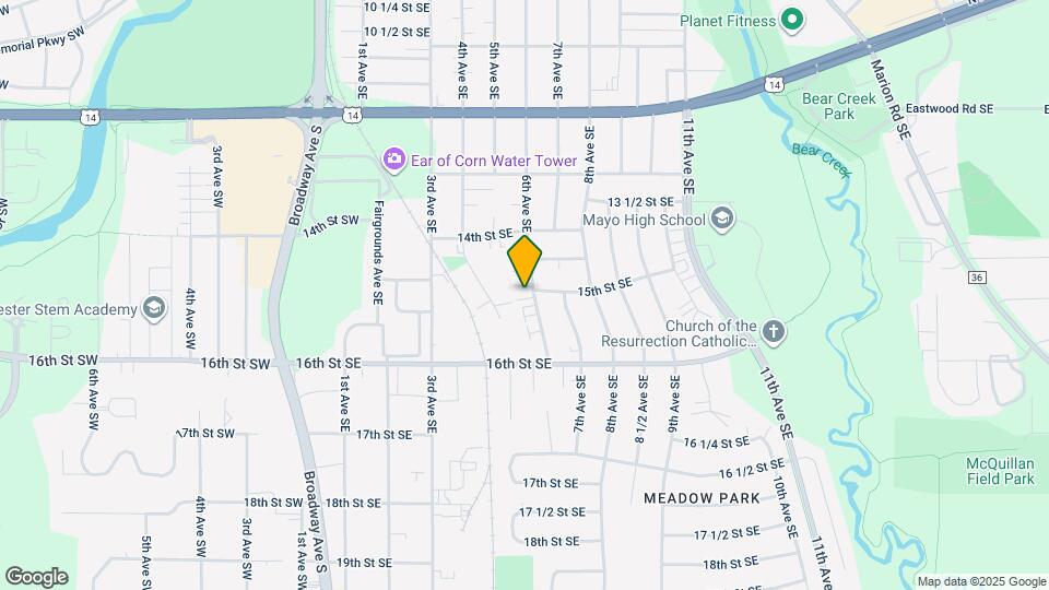 1501 6th Ave SE Map and Location Details