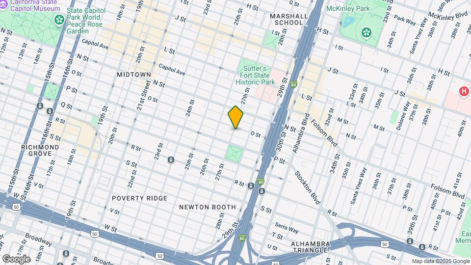 1509 27th St Map and Location Details