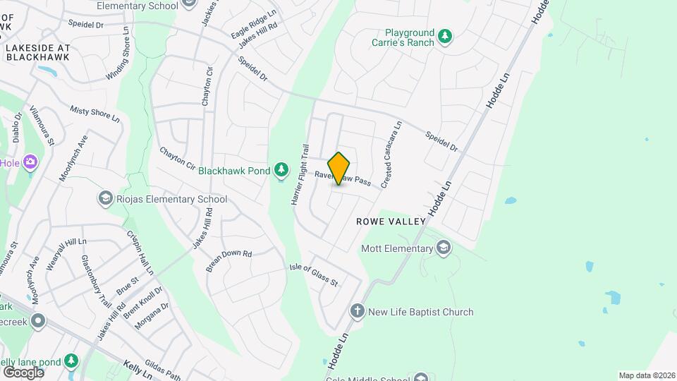 3804 Sandhill Crane Dr Map and Location Details