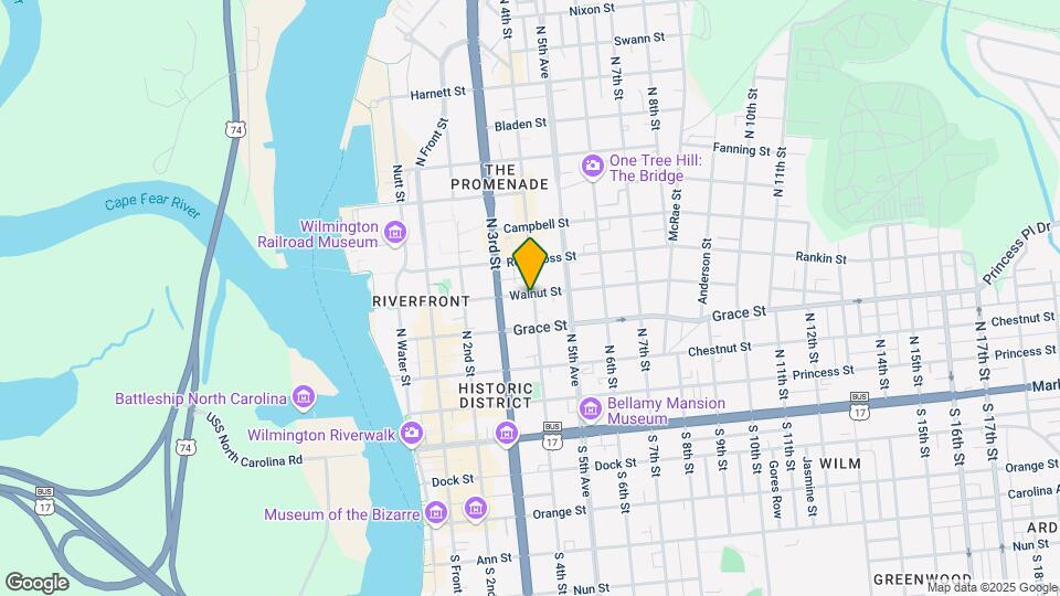 319 N 4th St Map and Location Details