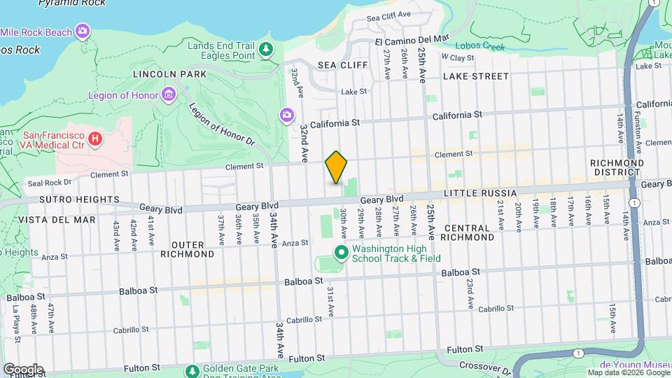 475 30th Ave Map and Location Details