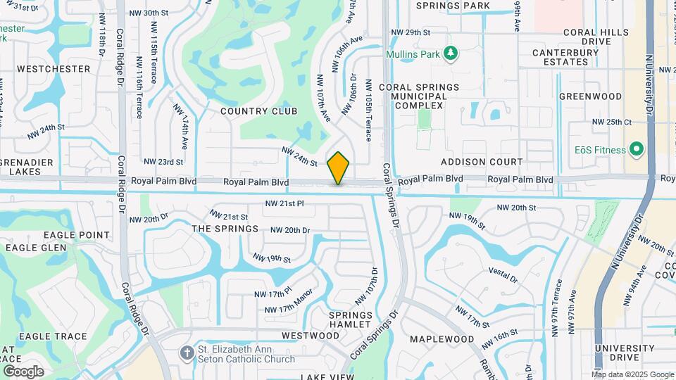 10710 Royal Palm Blvd, Unit 2-2 Map and Location Details