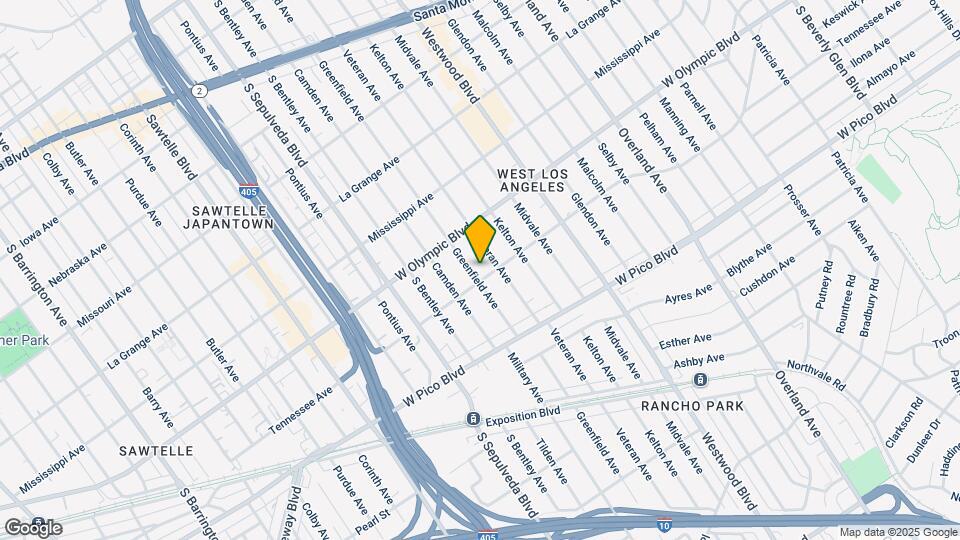 2248 Greenfield Ave Map and Location Details